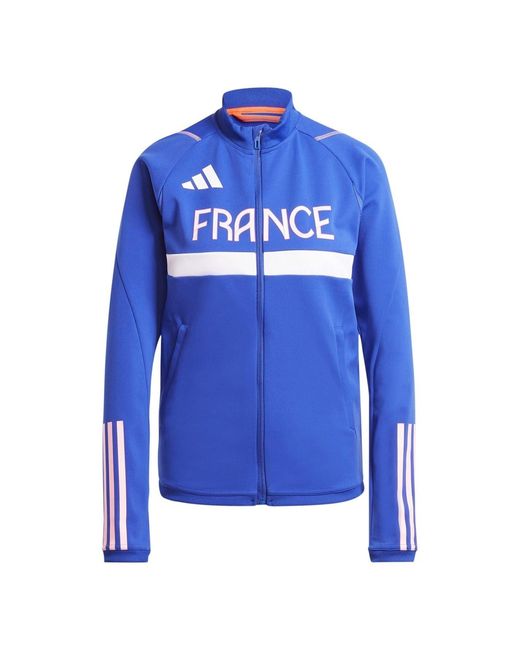 Adidas Blue F Tr Jacket W
