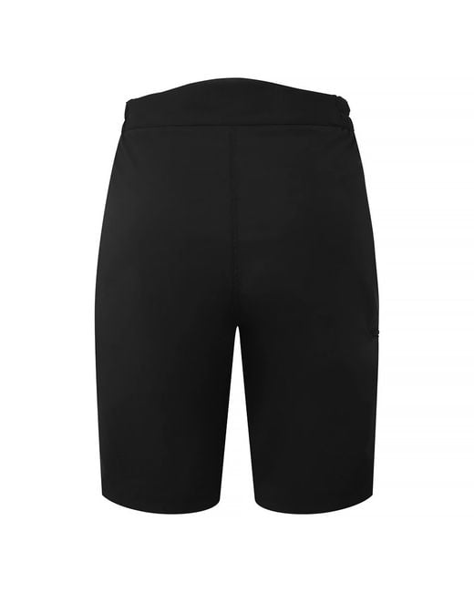 Sprayway Black Ladies Knee Length Water Repellent Hiking Shorts With Zip Pockets