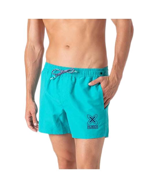 Munich Blue Swim Trunks Short Mu12 for men