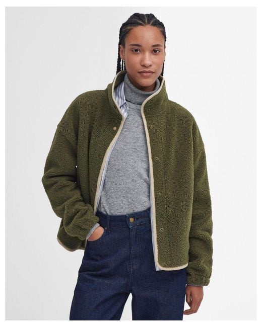Barbour Green Violetta Fleece