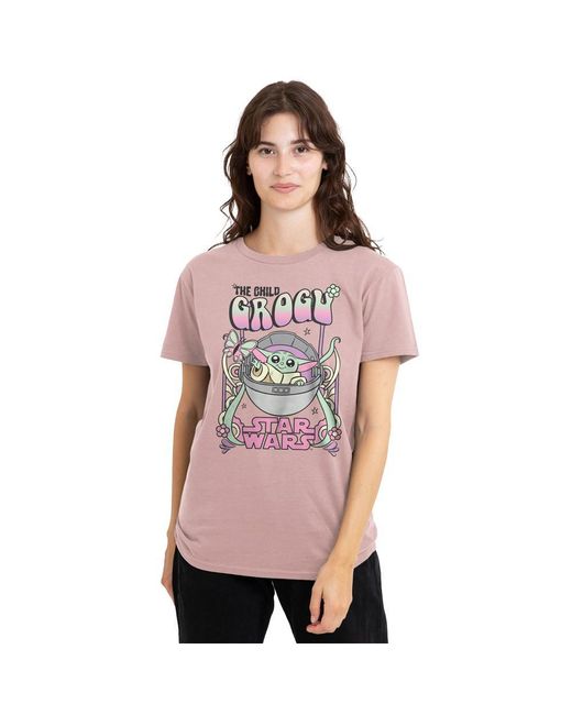 Star Wars Pink Ladies Hippie Grogu T-Shirt