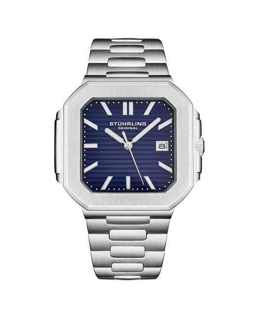 Stuhrling Metallic Modulus 4064 44Mm for men