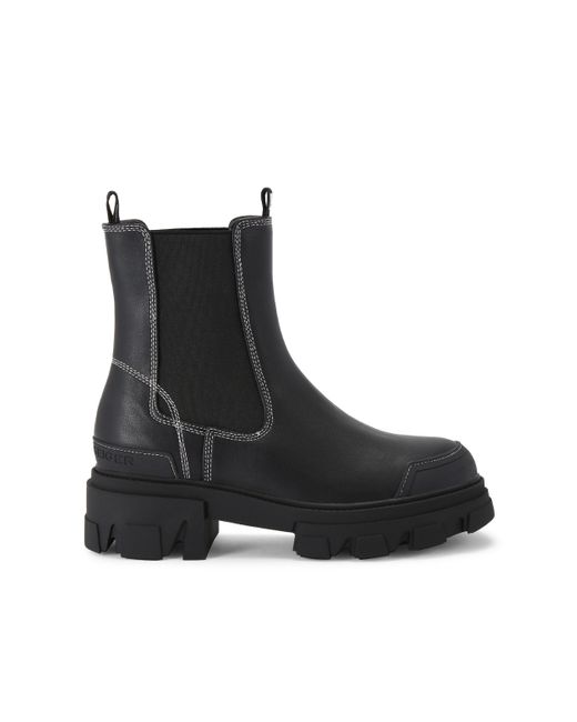 KG by Kurt Geiger Black Trekker Chelsea Boots