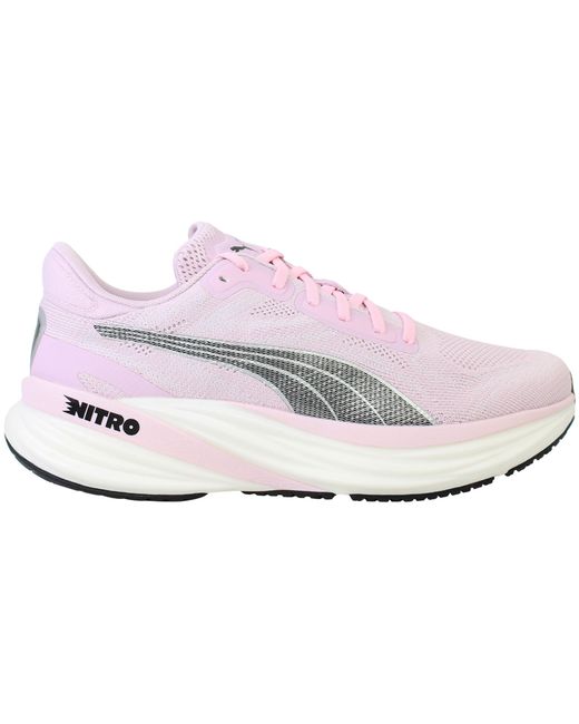 PUMA Pink Magnify Nitro 2 Running Shoes