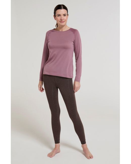 Mountain Warehouse Gray Fluffy Fleece Lined Leggings Winter Warm Comfy Bottoms