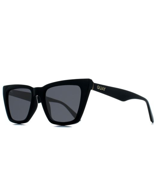 Quay Black Cat Eye Smoke Polarized Call The Shots