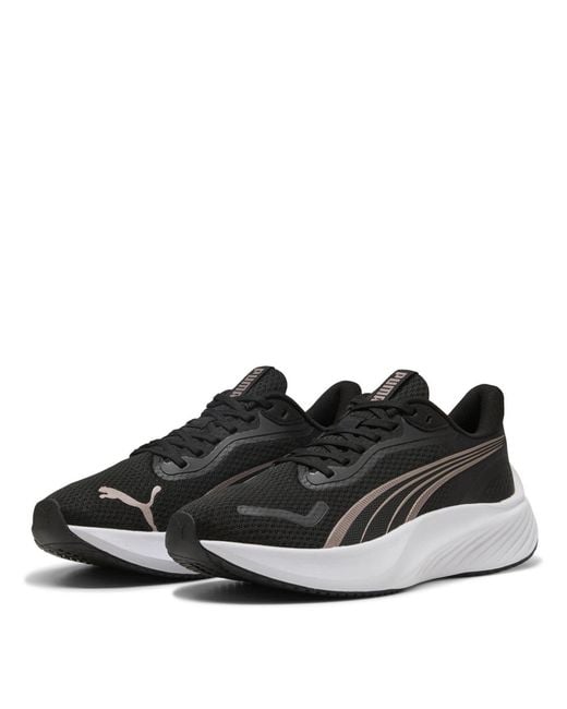 PUMA Black Pounce Lite Running Shoes