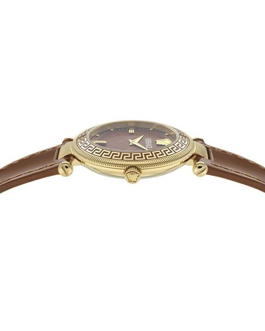 Versace Metallic Reve Watch Ve8B00124 Leather (Archived)