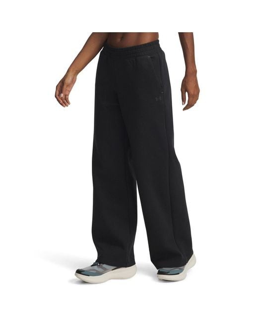 Under Armour Black Closed Hem Fleece Joggers