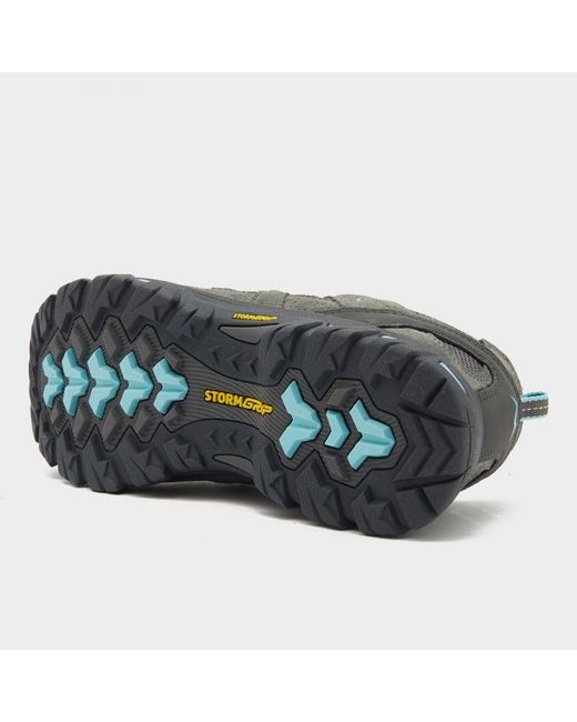Peter Storm Gray Arnside Ii Vent Walking & Hiking Shoe With Stormgrip Outsole