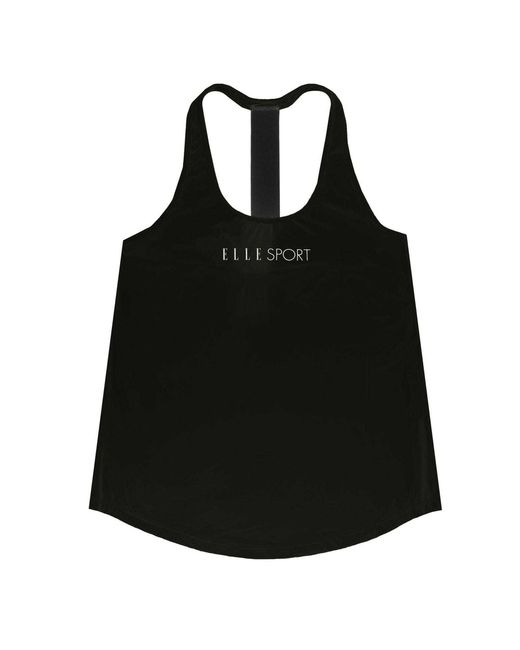 Elle Black Ladies Signature Vest Top