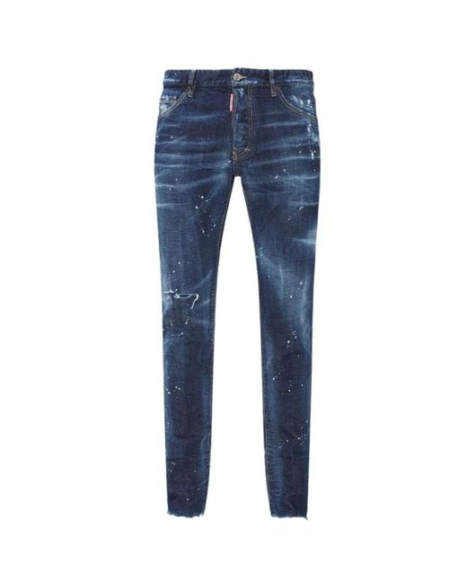 DSquared² Blue Cool Guy Jean Denim Pants Cotton for men