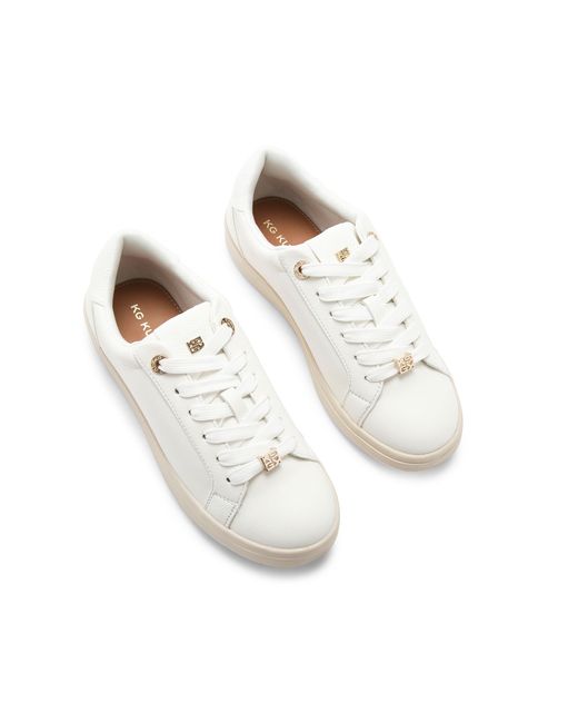 KG by Kurt Geiger White Eliza Sneakers