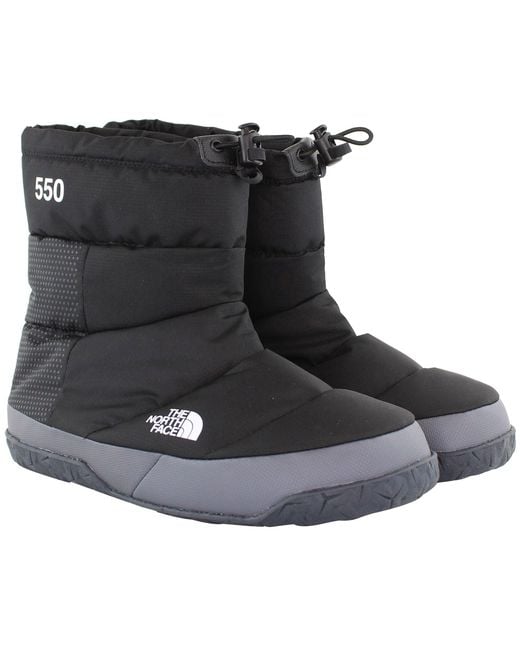 The North Face Black Nuptse Apres Boots
