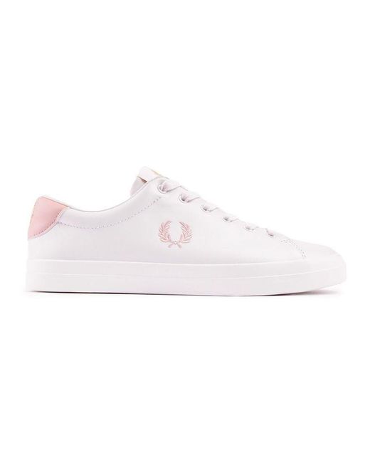 Fred Perry White Lottie Trainers