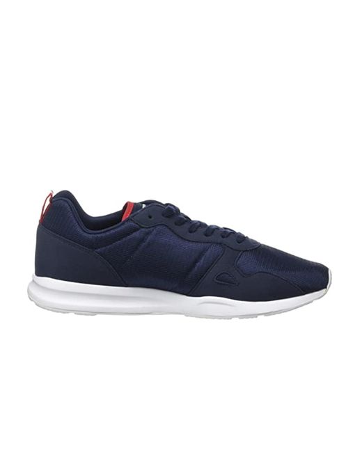 Le Coq Sportif Blue Lcs R600 Mesh Trainers for men