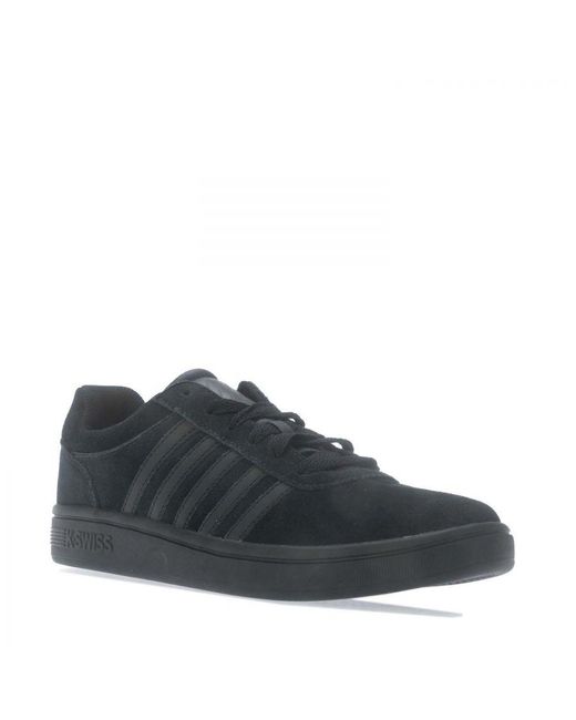 K-swiss Black Cheswick Suede Trainers for men