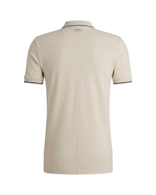 Boss Natural Paule 4 Polo Shirt Cotton for men