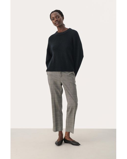 Part Two Pullover Regular Fit in het Black
