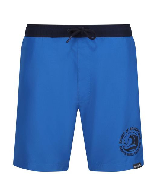 Regatta Blue Bentham Swim Shorts (Oxford/ for men