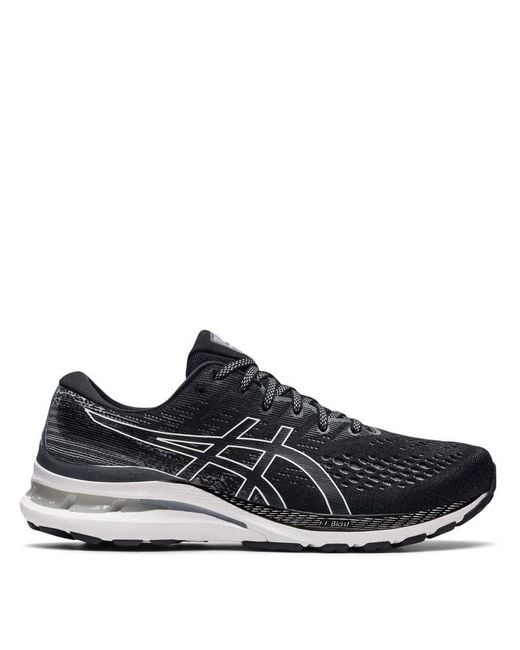Asics Gel-kayano 28 Wide Fit Running Shoes in Black for Men | Lyst UK