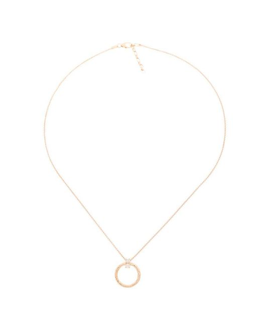 Orphelia Metallic 'Novalie' 925 Sterling Set: Chain-Pendant + Earrings