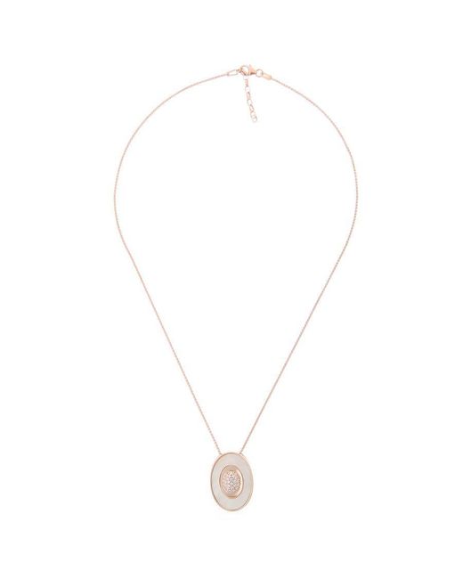 Orphelia Metallic 'Aurori' 925 Sterling Chain With Pendant