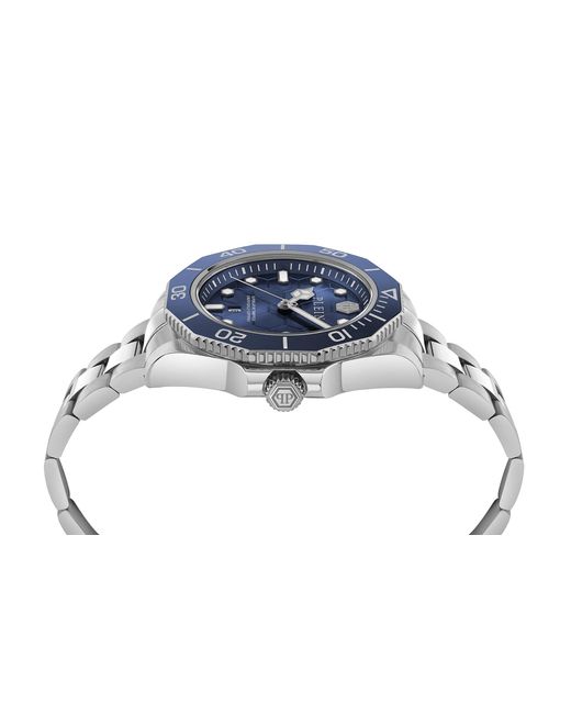 Philipp Plein Blue Aquastorm Watch Pw2Ga0426 Stainless Steel for men