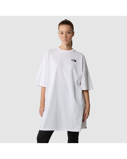 The North Face White Simple Dome T-Shirt Dress