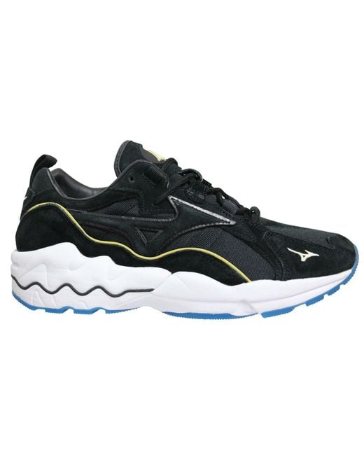 Mizuno Black Sport Style Wave Rider 1 Trainers for men
