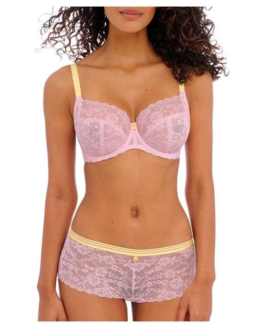 Freya Purple Offbeat Side Support Bra