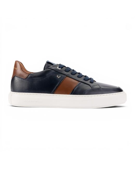 Infinity Leather Blue Martinelli Sneakers Trainer Shoes for men