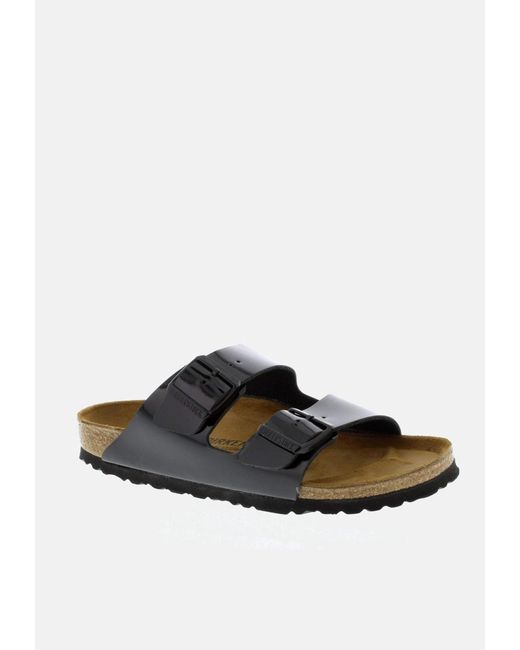 Birkenstock White Arizona Narrow Fit Patent 1005292 Canvas