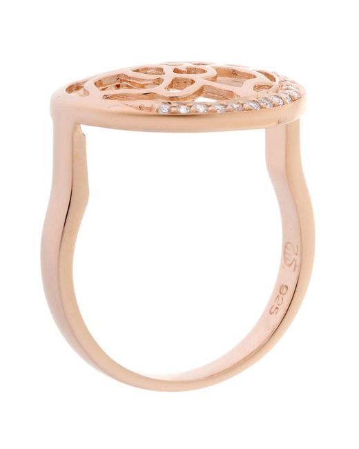 Orphelia Pink 925 Sterling Ring