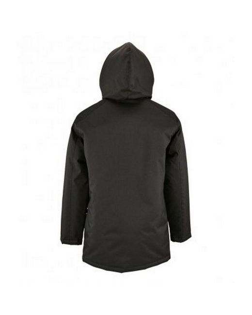 Sol's Black Adults Robyn Padded Jacket