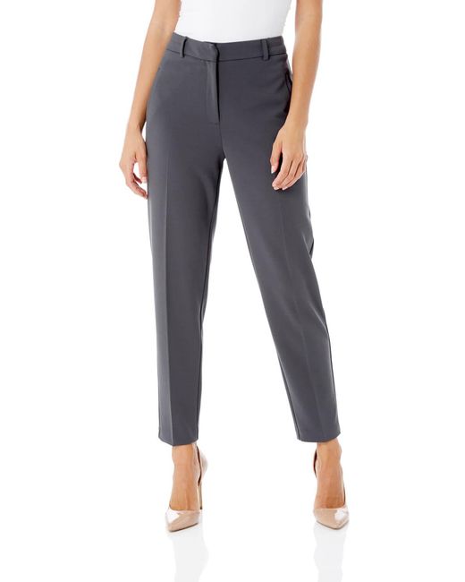 Roman Blue Straight Leg Stretch Trouser