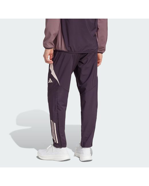 Adidas Originals Purple Arsenal Tiro 24 Presentation Pants for men