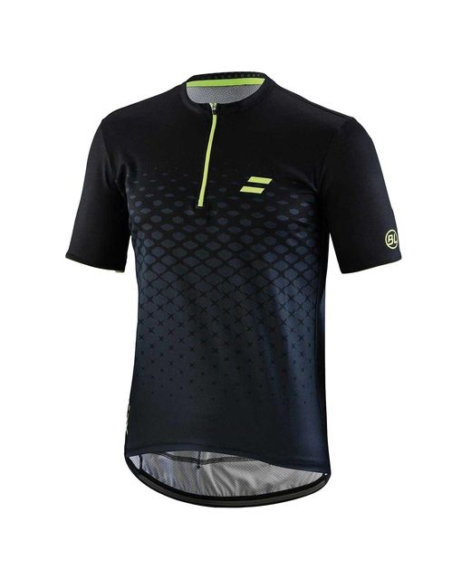 Bicycle Line Black Rayon Cycling Jersey for men