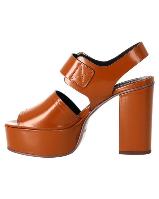 See By Chloé Brown Slingback Pumps