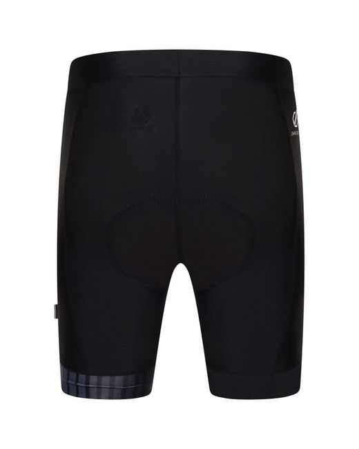 Dare 2b Black Virtuous Wool Effect Cycling Shorts for men