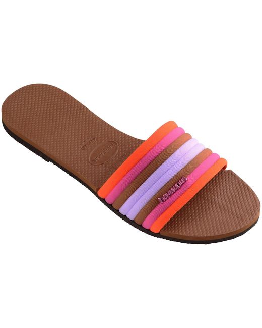Havaianas Red Hav. You Malta Cool 35 36 Flip Flops
