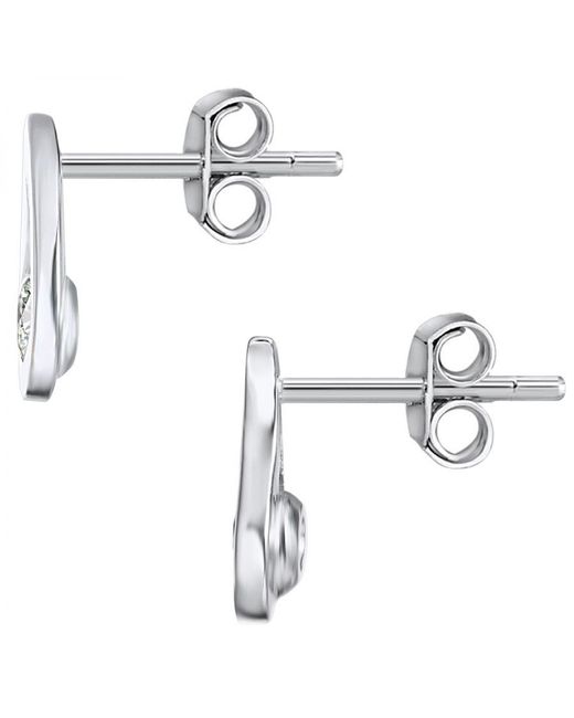 Rafaela Donata White Sterling Earring