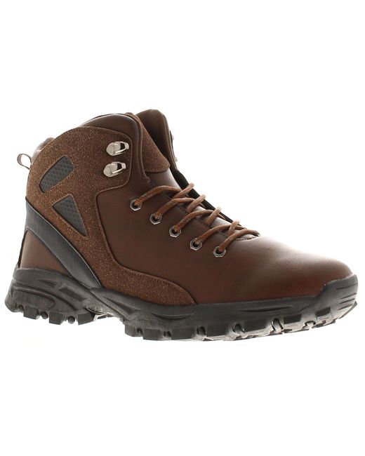 X-hiking Brown Walking Boots Tahoe Lace Up