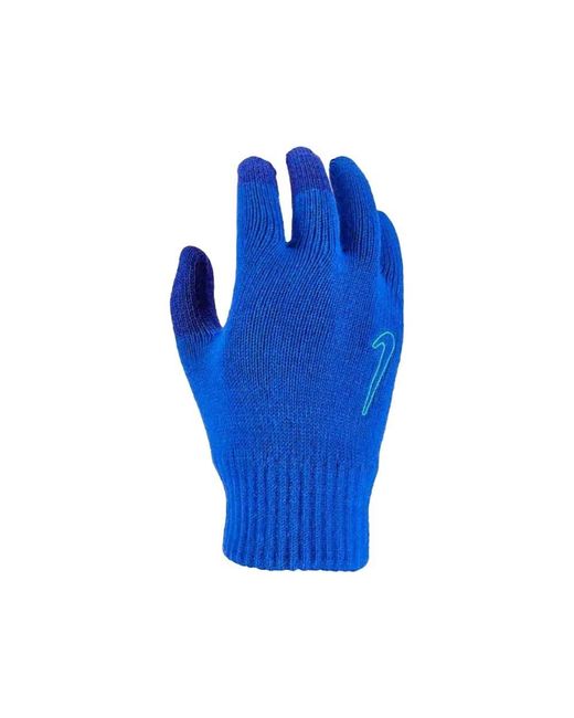 Nike Blue Adult 2.0 Knitted Swoosh Grip Gloves (Game Royal/