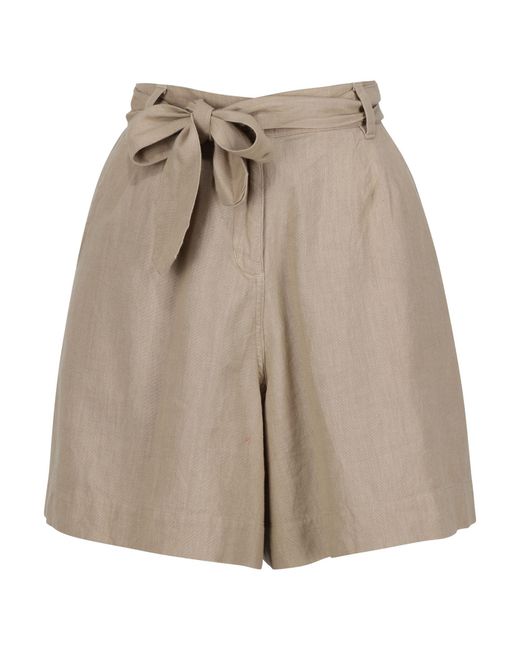 Regatta Brown Ladies Sabela Ii Shorts (Oat)