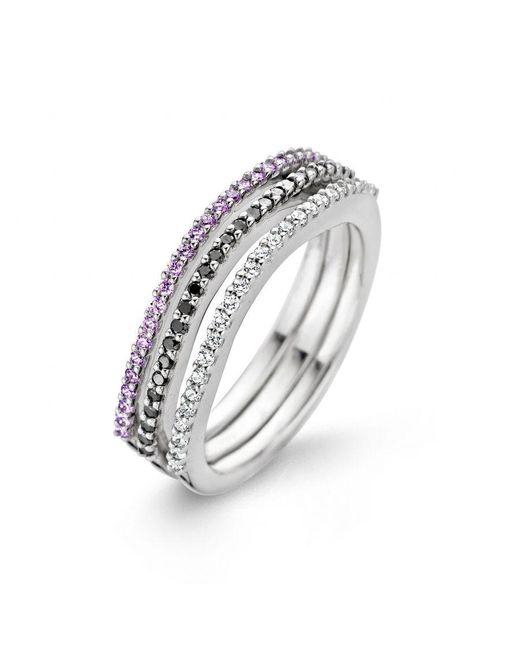 Orphelia Metallic 925 Sterling Ring