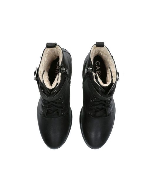Carvela Kurt Geiger Black Leather Snug Boots