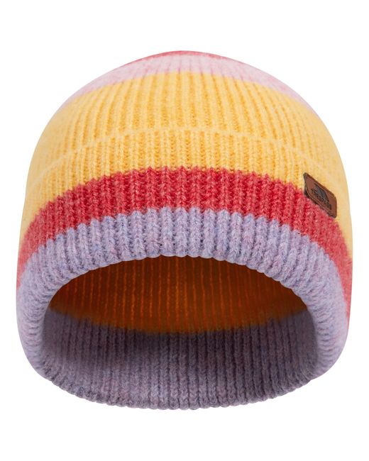 Trespass Pink Ladies Akino Knitted Beanie (Soft)