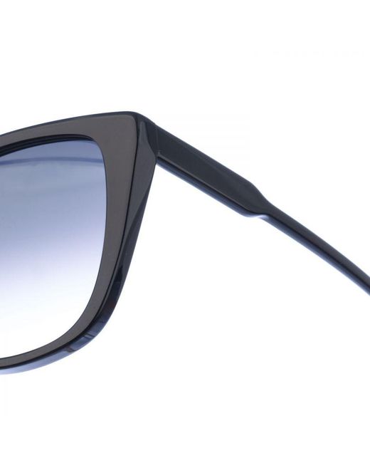 Victoria Beckham Blue Acetate Sunglasses With Oval Shape Vb639S