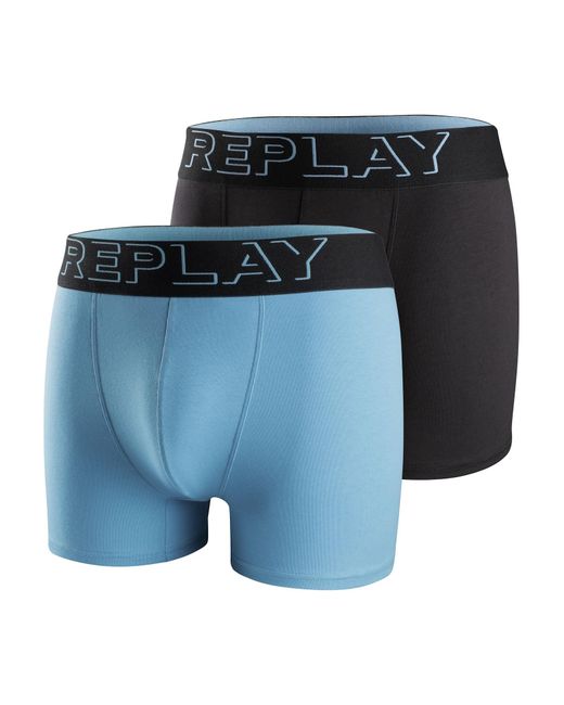 Replay Blue Underpants for men